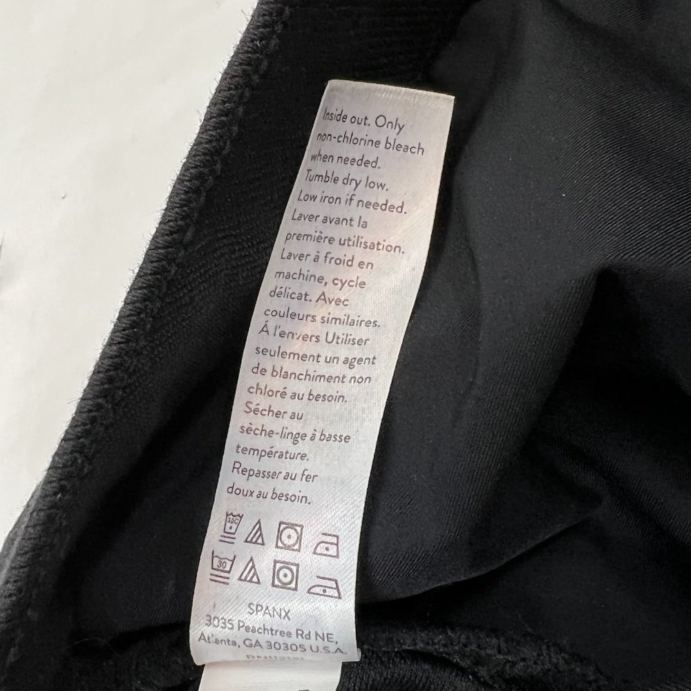 Spanx Size Large Black Jean-ish Leggings - Picture 8 of 14